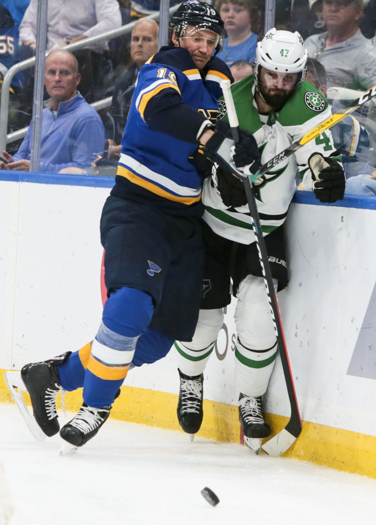 Blues face off with Stars in Game 7